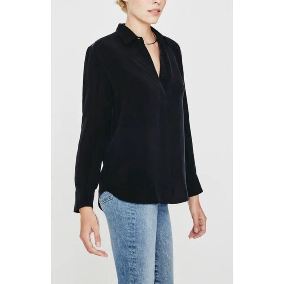 AG Adriano Goldschmied Shiela Classic Button Up Shirt Medium - Picture 2 of 10